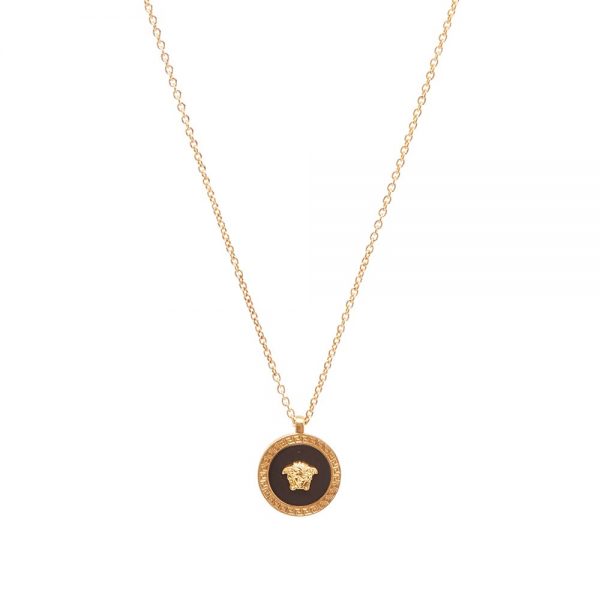 Versace Small Medusa Medallion Necklace