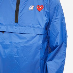 Comme des Garcons Play x K-Way Half Zip Packable Jacket