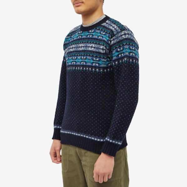 Jamieson's of Shetland Nordic Fair Isle Crew Knit