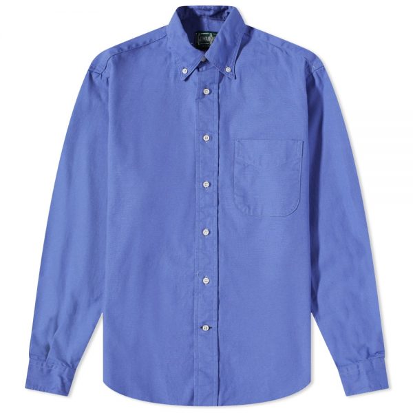 Gitman Vintage Button Down Overdyed Oxford Shirt - END. Excl