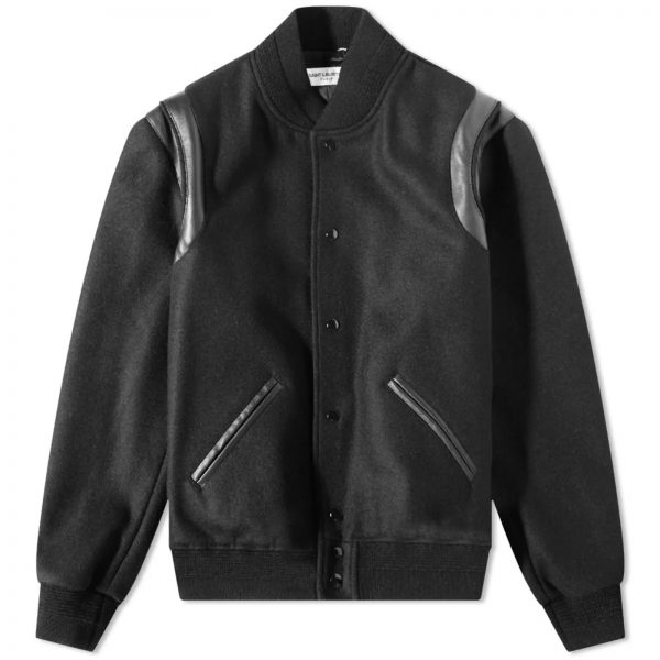 Saint Laurent Classic Wool Teddy Jacket