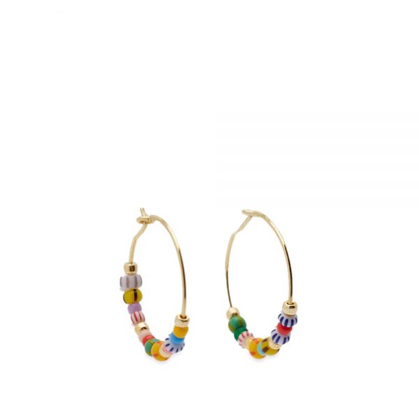 Anni Lu Golden Alaia Hoops