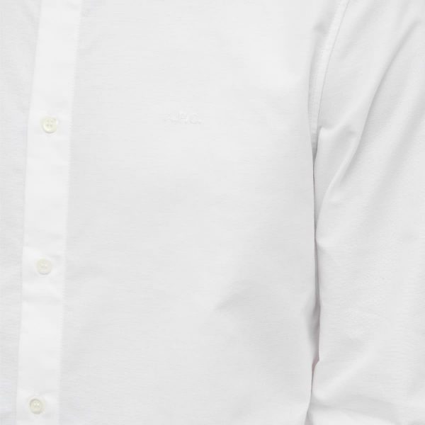 A.P.C. Greg Logo Button Down Oxford Shirt