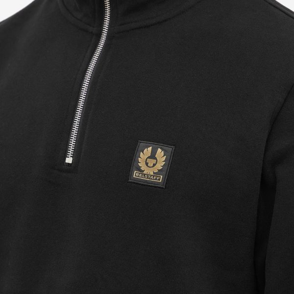 Belstaff Patch Quarter Zip Sweat