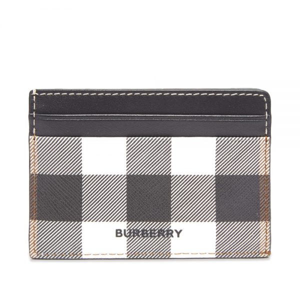 Burberry Kier Giant Check Card Holder