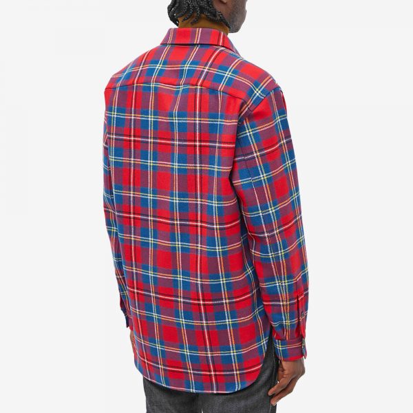 Gucci Checked Logo Flannel Shirt