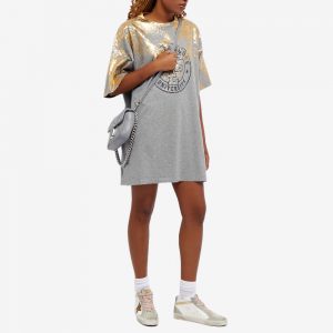 Golden Goose Journey Distressed T-Shirt Dress