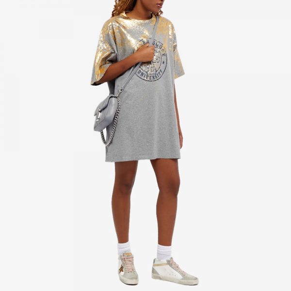 Golden Goose Journey Distressed T-Shirt Dress