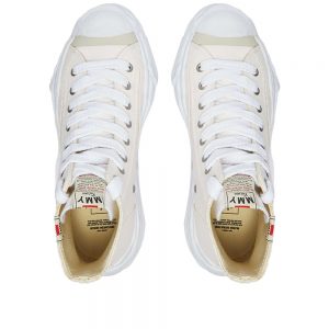 Maison MIHARA YASUHIRO Hank High Original Sole Toe Cap Canvas Sneaker