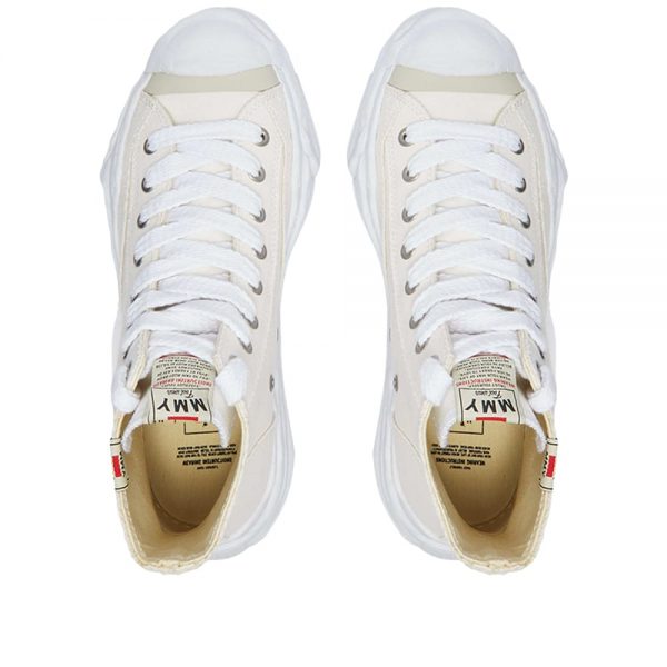 Maison MIHARA YASUHIRO Hank High Original Sole Toe Cap Canvas Sneaker