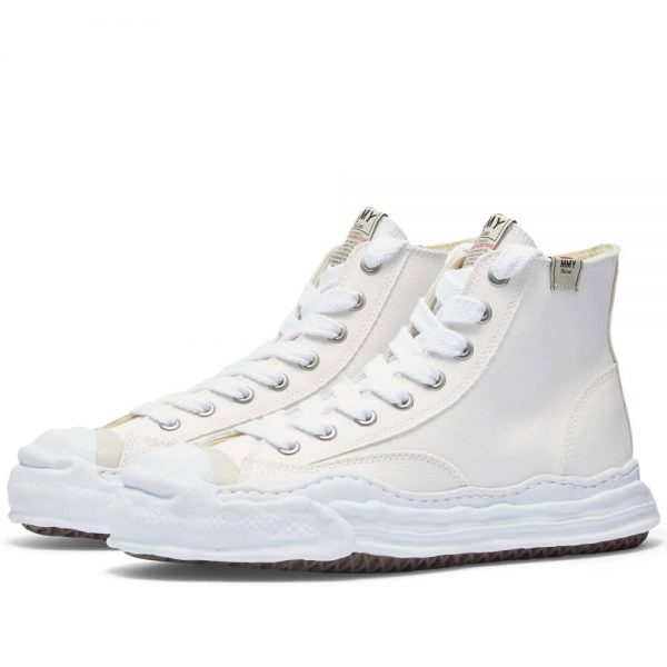 Maison MIHARA YASUHIRO Hank High Original Sole Toe Cap Canvas Sneaker