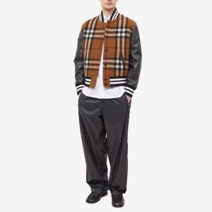 Burberry Felton Check Varsity Jacket