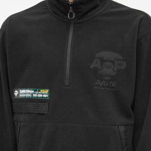 AAPE Half Zip Fleece