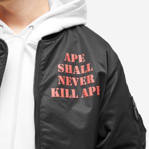 A Bathing Ape Stencil Loose FITA-1 Jacket