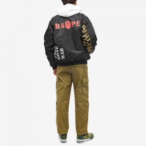 A Bathing Ape Stencil Loose FITA-1 Jacket