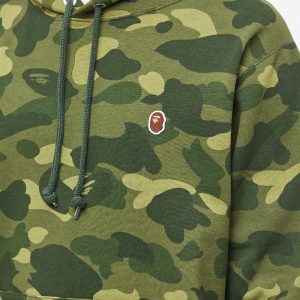 A Bathing Ape Color Camo One Point Ape Head Pullover Hoody