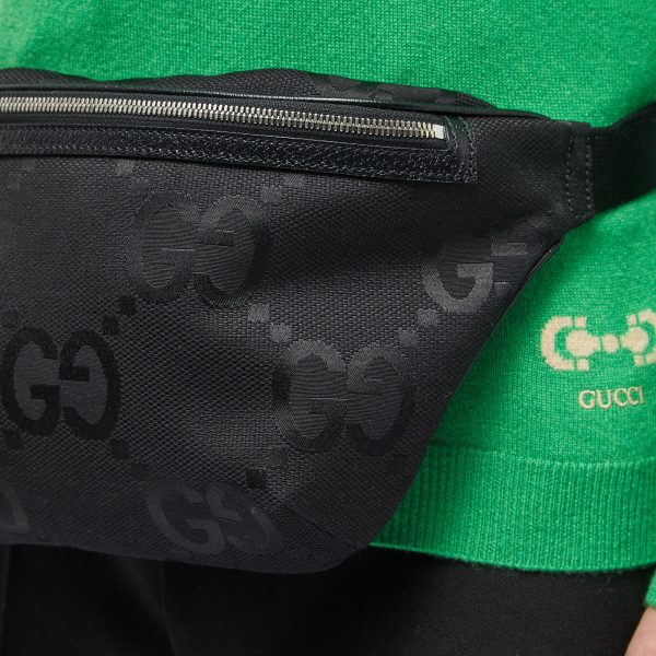 Gucci Tonal Jumbo GG Waist Bag