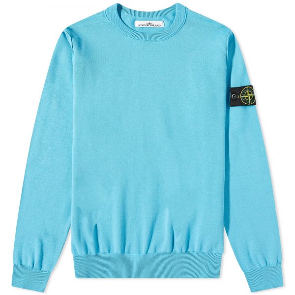 Stone Island Soft Cotton Crew Neck Knit