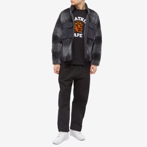 A Bathing Ape Tiger Camo College Relaxed Fit Crew Sweat