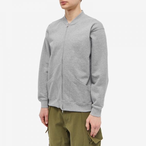 Beams Plus Zip Sweat Bomber Jacket