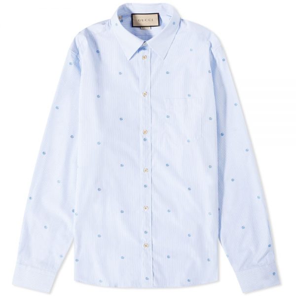 Gucci Catwalk Look 86 Embroidered Shirt