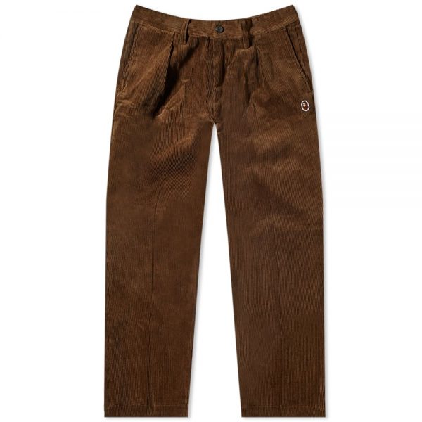 A Bathing Ape One Point Loose Fit Corduroy Pant