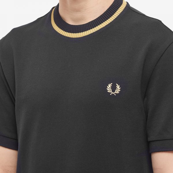 Fred Perry Crew Neck Pique T-Shirt