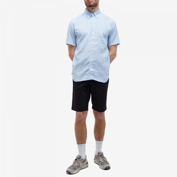 Beams Plus BD COOLMAX® Linen Short Sleeve Shirt