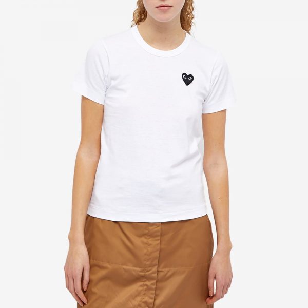 Comme des Garcons Play Women's Basic Logo T-Shirt