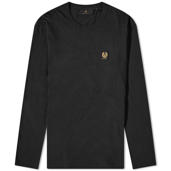 Belstaff Long Sleeve Patch Logo T-Shirt