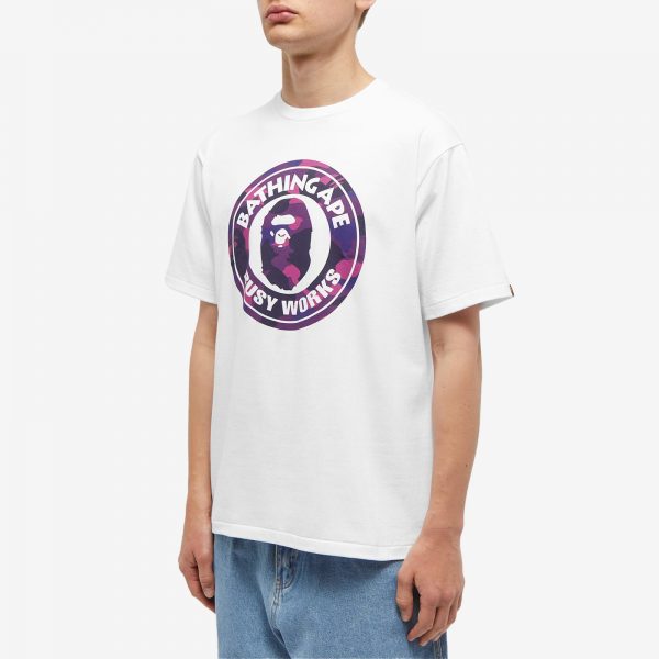 A Bathing Ape Colour Camo Busy Works T-Shirt