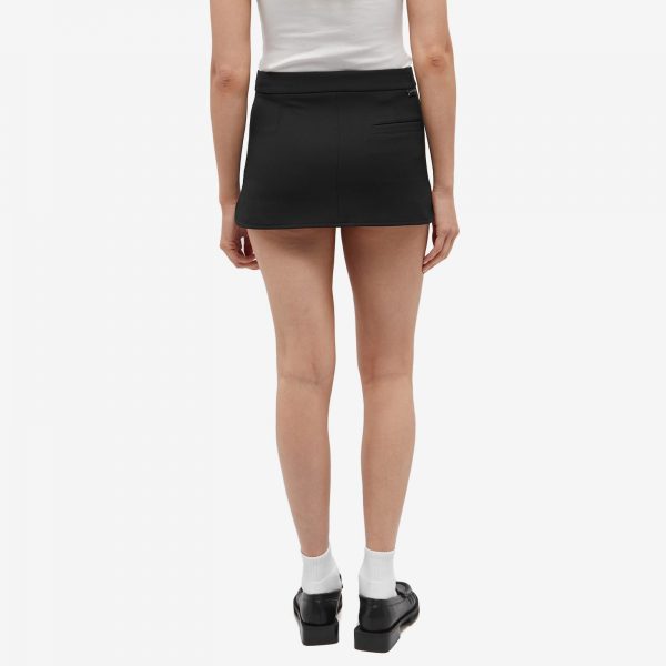 Courrèges Twill Heritage Pocket Mini Skirt