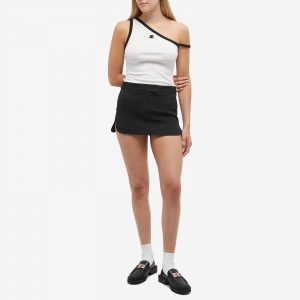 Courrèges Twill Heritage Pocket Mini Skirt