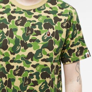 A Bathing Ape ABC Camo Ape Head One Point T-Shirt