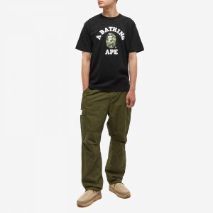 A Bathing Ape ABC Camo College T-Shirt