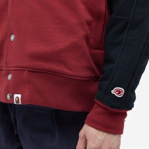 A Bathing Ape Bape Sweat Varsity Jacket