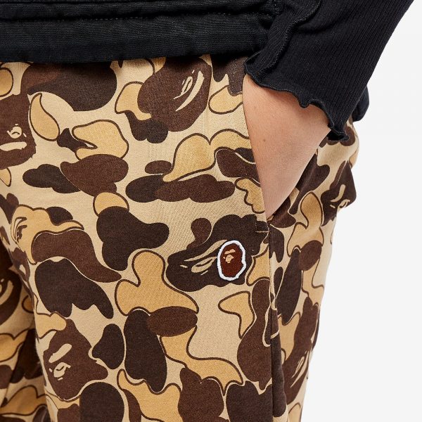 A Bathing Ape Cookie Camo 2 Oversized Sweat Pants