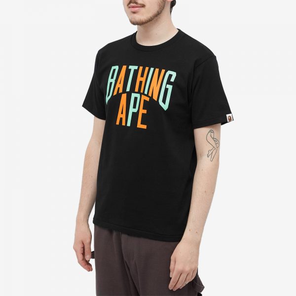 A Bathing Ape Colours Nyc Logo T-Shirt