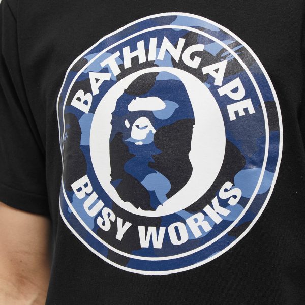 A Bathing Ape Colour Camo Busy Works T-Shirt