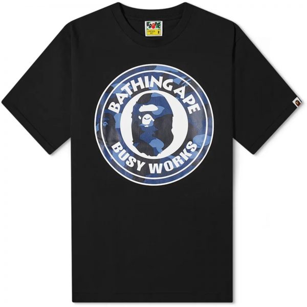 A Bathing Ape Colour Camo Busy Works T-Shirt