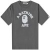 A Bathing Ape Stone Wash College Relaxed T-Shirt