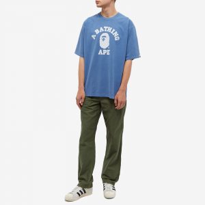 A Bathing Ape Stone Wash College Relaxed T-Shirt