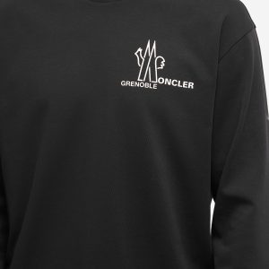 Moncler Grenoble Long Sleeve Tonal Logo T-Shirt