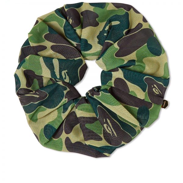 A Bathing Ape ABC Camo Scrunchie