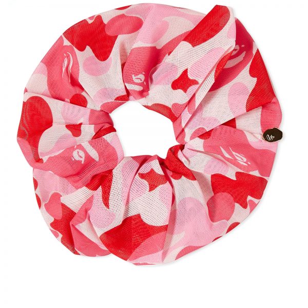 A Bathing Ape ABC Camo Scrunchie