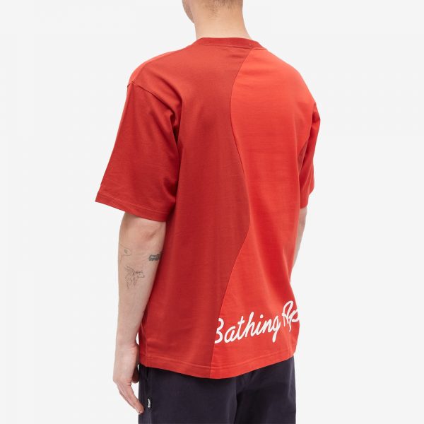 A Bathing Ape Cutting College Relaxed Fit T-Shirt