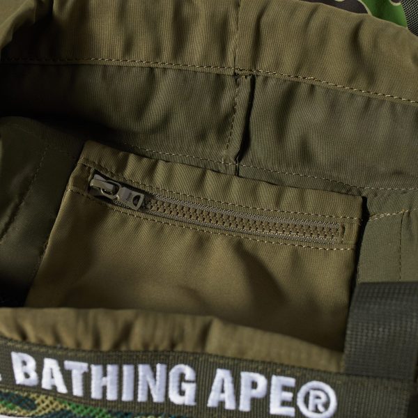 A Bathing Ape ABC Camo Mesh Tote