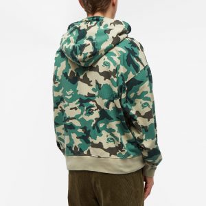 A Bathing Ape Woodland Camo Loose Fit Full Zip Hoody