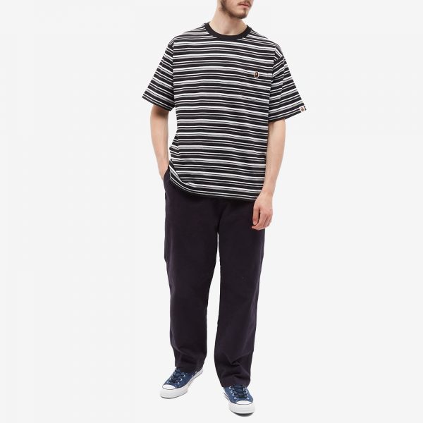 A Bathing Ape Striped One Point T-Shirt