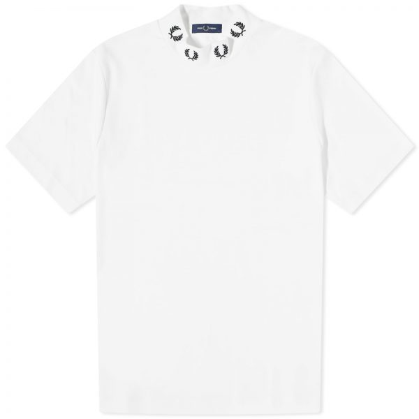 Fred Perry Laurel Wreath High Neck T-Shirt